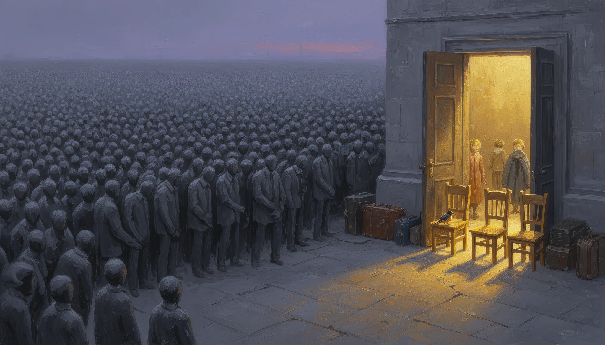 Held by Three Chairs